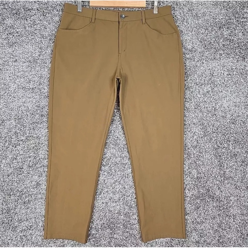 Vuori Pants Mens Size 34x29 Tobacco Meta Pant V430 Chino Stretch Performance